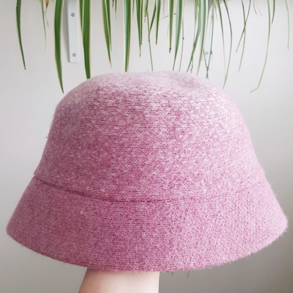 2 for $25 | Nine West Pink Ombre Wool Bucket Hat